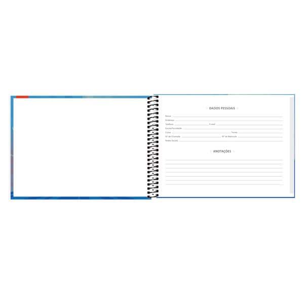 Caderno de cartografia e desenho, Capa dura, 80 folhas, Patrulha Canina, 2640932, Spiral Ptc - PT 1 UN Caderno de cartografia e desenho, Capa dura, 80 folhas, Patrulha Canina, 2640932, Spiral Ptc - PT 1 UN