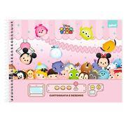 Caderno de cartografia e desenho, Capa dura, 80 folhas, Disney Tsum Tsum, 2641014, Spiral Tsum - PT 1 UN Caderno de cartografia e desenho, Capa dura, 80 folhas, Disney Tsum Tsum, 2641014, Spiral Tsum - PT 1 UN