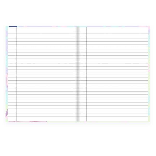 Caderno Universitário Capa Dura Costurado, 80 folhas, Stitch, 2640680, Spiral Ds - PT 1 UN