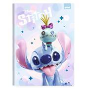 Caderno Universitário, Capa Dura Costurado, 80 folhas, Stitch, 2640697, Spiral Ds - PT 1 UN