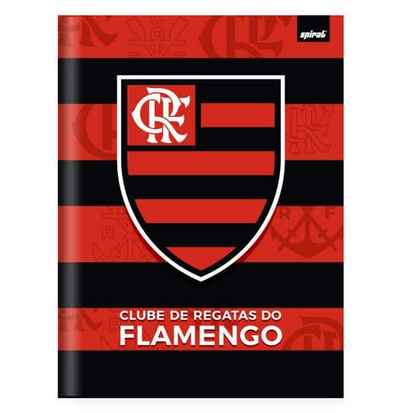 Caderno Universitário Capa Dura, Costurado, 80 folhas, Flamengo, 2640505, Spiral Fla - PT 1 UN Caderno Universitário Capa Dura, Costurado, 80 folhas, Flamengo, 2640505, Spiral Fla - PT 1 UN