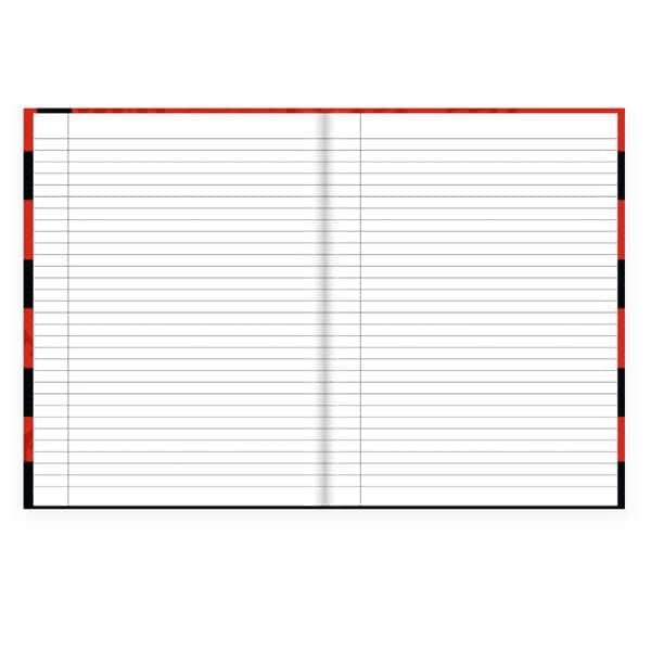 Caderno Universitário Capa Dura, Costurado, 80 folhas, Flamengo, 2640505, Spiral Fla - PT 1 UN Caderno Universitário Capa Dura, Costurado, 80 folhas, Flamengo, 2640505, Spiral Fla - PT 1 UN