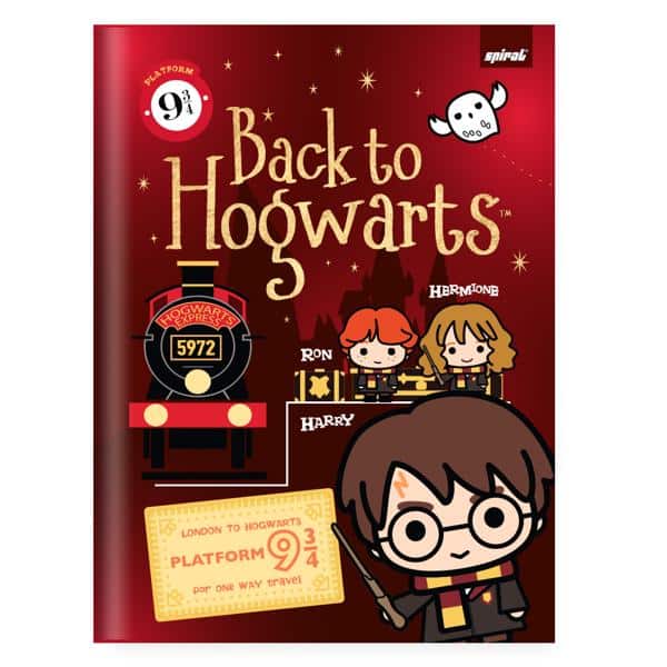 Caderno Universitário, Capa Dura Costurado, 80 folhas, Harry Potter Charms, 2640543, Spiral Hpc - PT 1 UN Caderno Universitário, Capa Dura Costurado, 80 folhas, Harry Potter Charms, 2640543, Spiral Hpc - PT 1 UN