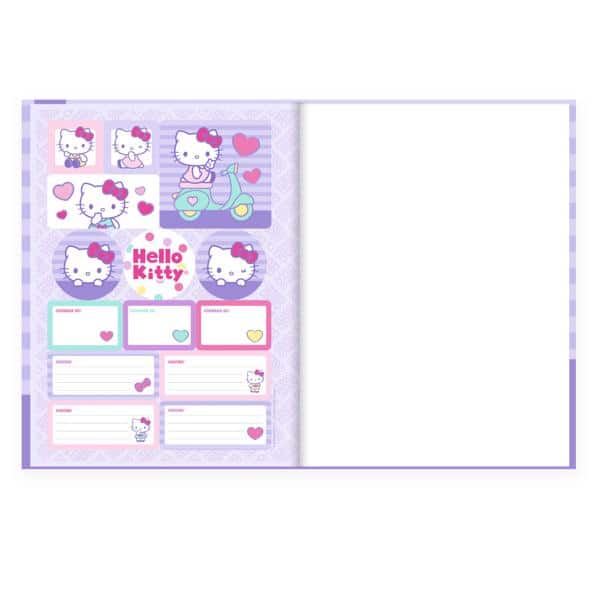 Caderno Universitário Capa Dura Costurado, 80 folhas, Hello Kitty, 2640550, Spiral Hki - PT 1 UN Caderno Universitário Capa Dura Costurado, 80 folhas, Hello Kitty, 2640550, Spiral Hki - PT 1 UN