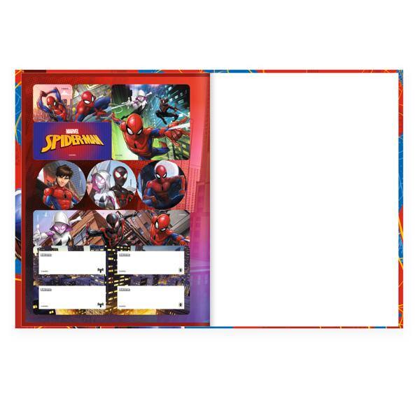 Caderno Universitário, Capa Dura Costurado, 80 folhas, Homem Aranha, 2640567, Spiral Mha - PT 1 UN Caderno Universitário, Capa Dura Costurado, 80 folhas, Homem Aranha, 2640567, Spiral Mha - PT 1 UN