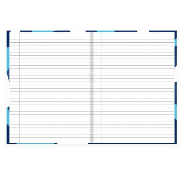 Caderno Univ.C.D. Costurado 80fls Manch. City 2640581 Spiral Mc PT 1 UN