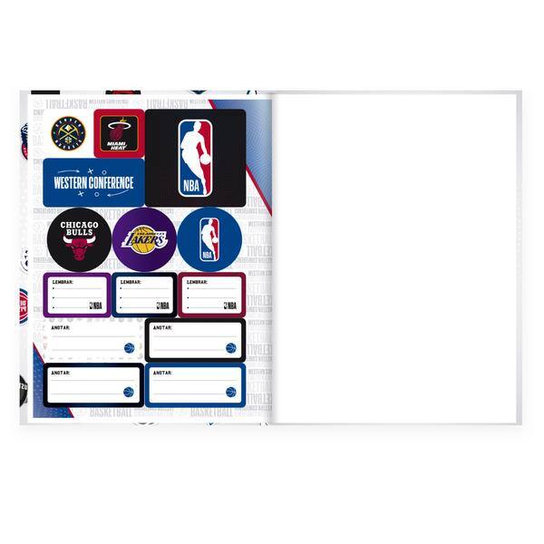 Caderno Univ.C.D. Costurado 80fls NBA 2644671 Spiral Nba PT 1 UN Caderno Univ.C.D. Costurado 80fls NBA 2644671 Spiral Nba PT 1 UN