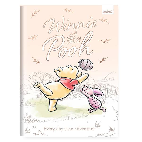 Caderno Universitário, Capa Dura Costurado, 80 folhas, Ursinho Pooh, 2640635, Spiral Pooh - PT 1 UN Caderno Universitário, Capa Dura Costurado, 80 folhas, Ursinho Pooh, 2640635, Spiral Pooh - PT 1 UN