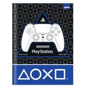 Caderno Universitário, Capa Dura Costurado, 80 folhas, Playstation, 2640642, Spiral Ps - PT 1 UN