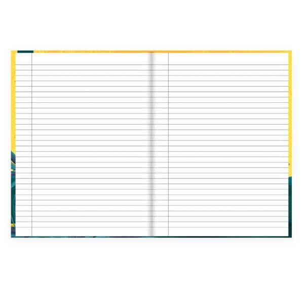 Caderno Universitário, Capa Dura Costurado, 80 folhas, Rei Leão, 2643049, Spiral Rei - PT 1 UN