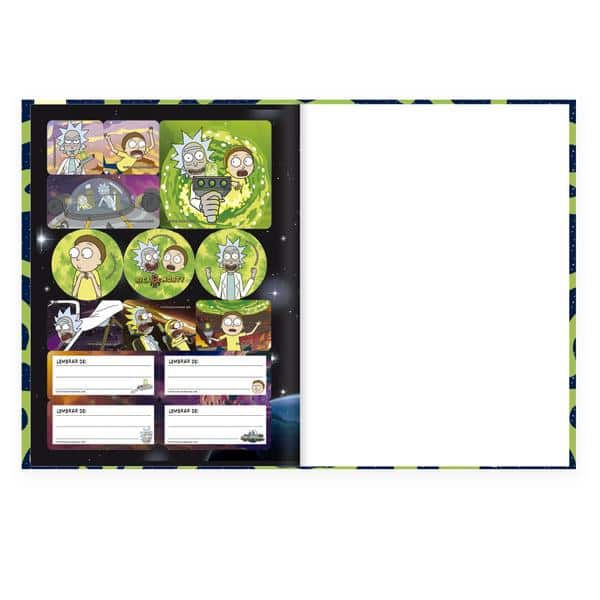 Caderno Univ.C.D. Costurado 80fls Rick&Morty 2640659 Spiral Rem PT 1 UN Caderno Univ.C.D. Costurado 80fls Rick&Morty 2640659 Spiral Rem PT 1 UN