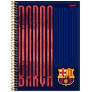 Caderno univ.capa dura 1x1 80fls Barcelona 2642554 Spiral Bc PT 1 UN