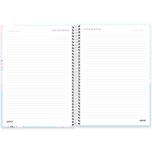 Caderno Universitário Capa Dura, 1 x 1, 80 Folhas, Disney Clássicos, Alice, 2642615, Spiral Cld - PT 1 UN