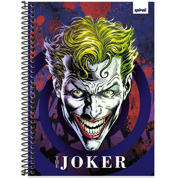 Caderno Universitário Capa Dura, 1 x 1, 80 Folhas, Joker, 2642639, Spiral Jok - PT 1 UN Caderno Universitário Capa Dura, 1 x 1, 80 Folhas, Joker, 2642639, Spiral Jok - PT 1 UN
