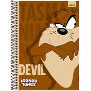 Caderno Universitário Capa Dura, 1 x 1, 80 Folhas, Looney Tunes, Taz, 2645074, Spiral Lt - PT 1 UN Caderno Universitário Capa Dura, 1 x 1, 80 Folhas, Looney Tunes, Taz, 2645074, Spiral Lt - PT 1 UN