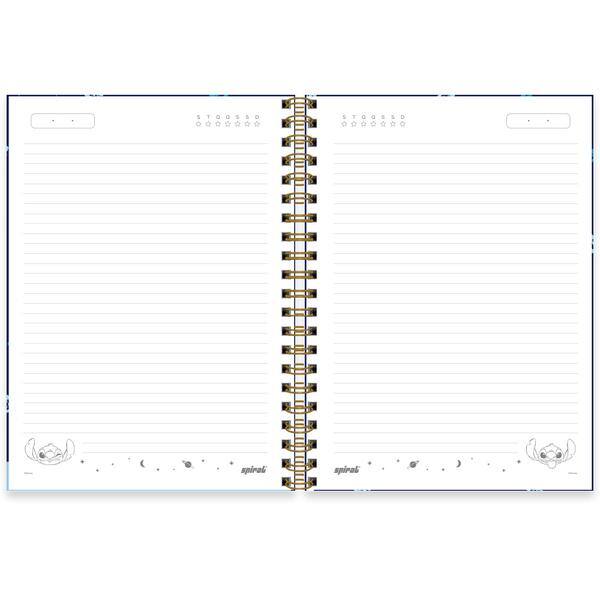 Caderno univ.capa dura 1x1 80fls Stitch Prem. 2645241 Spiral Ds PT 1 UN Caderno univ.capa dura 1x1 80fls Stitch Prem. 2645241 Spiral Ds PT 1 UN