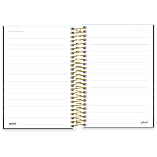 Caderno 1/4 espiral capa dura 80fls Barcelona 2645715 Spiral Bc PT 1 UN