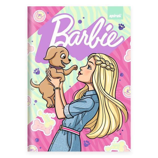 Caderno 1/4, Capa dura, Costurado, 80 folhas, Barbie, 2645647, Spiral Brb - PT 1 UN Caderno 1/4, Capa dura, Costurado, 80 folhas, Barbie, 2645647, Spiral Brb - PT 1 UN