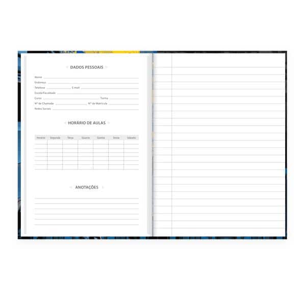 Caderno 1/4, Capa dura, costurado, 80 folhas, Batman, 2643261, Spiral Btg - PT 1 UN Caderno 1/4, Capa dura, costurado, 80 folhas, Batman, 2643261, Spiral Btg - PT 1 UN
