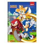 Caderno 1/4, Capa Dura, Costurado, Sonic, 80 folhas, 2645685, Spiral Snc - PT 1 UN