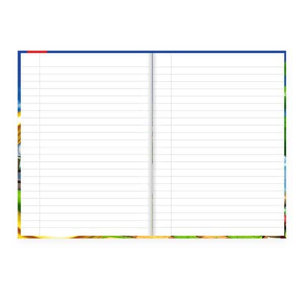 Caderno 1/4, Capa Dura, Costurado, Sonic, 80 folhas, 2645685, Spiral Snc - PT 1 UN