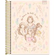 Caderno Universitário, Capa Dura, 10 x 1, 160 Folhas, Princesas Disney, 2642806, Spiral Pn - PT 1 UN Caderno Universitário, Capa Dura, 10 x 1, 160 Folhas, Princesas Disney, 2642806, Spiral Pn - PT 1 UN