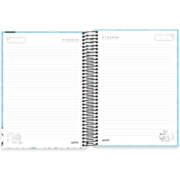 Universitário Capa Dura, 10 x 1, 160 Folhas, Turma da Mônica Pets, Bidu, 2640215, Tdp - PT 1 UN