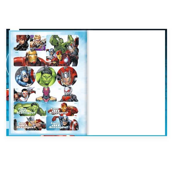 Caderno Universitário, Capa Dura Costurado, 80 folhas, Avengers, 2645265, Spiral Av - PT 1 UN Caderno Universitário, Capa Dura Costurado, 80 folhas, Avengers, 2645265, Spiral Av - PT 1 UN