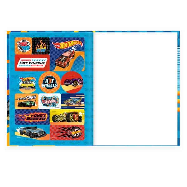 Caderno Universitário Capa Dura, Costurado, 80 folhas, Hot Wheels, 2645296, Spiral Hw - PT 1 UN Caderno Universitário Capa Dura, Costurado, 80 folhas, Hot Wheels, 2645296, Spiral Hw - PT 1 UN