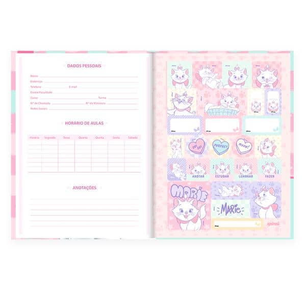 Caderno Universitário Capa Dura, Costurado, 80 folhas, Marie, 2643018, Spiral Mar - PT 1 UN Caderno Universitário Capa Dura, Costurado, 80 folhas, Marie, 2643018, Spiral Mar - PT 1 UN