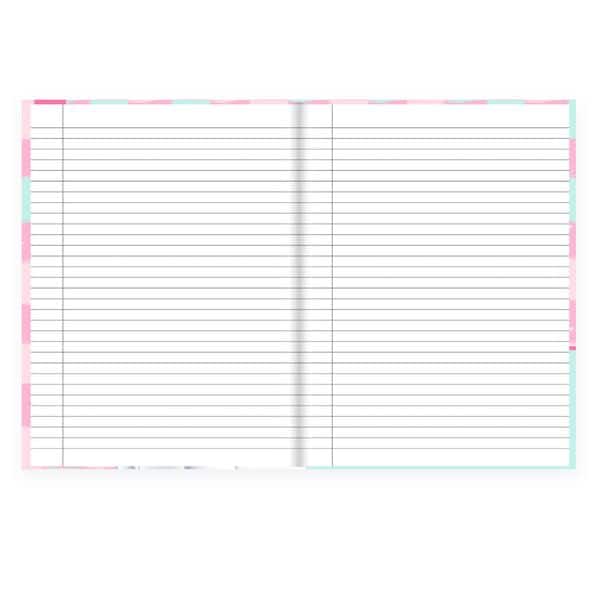 Caderno Universitário Capa Dura, Costurado, 80 folhas, Marie, 2643018, Spiral Mar - PT 1 UN Caderno Universitário Capa Dura, Costurado, 80 folhas, Marie, 2643018, Spiral Mar - PT 1 UN