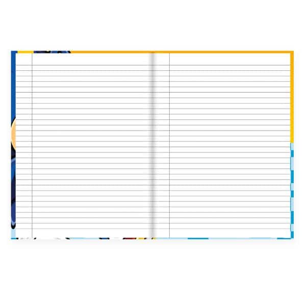 Caderno Univ.C.D. Costurado 80fls Sonic 2645425 Spiral Snc PT 1 UN