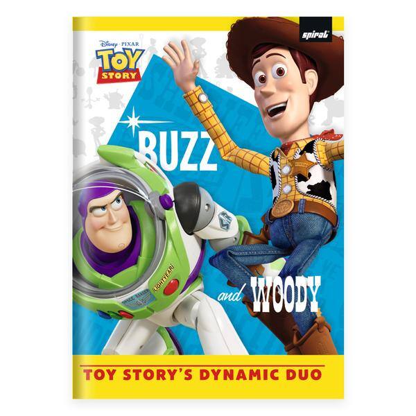 Caderno Universitário, Capa Dura Costurado, 80 folhas, Toy Story, 2645449, Spiral Toy - PT 1 UN Caderno Universitário, Capa Dura Costurado, 80 folhas, Toy Story, 2645449, Spiral Toy - PT 1 UN