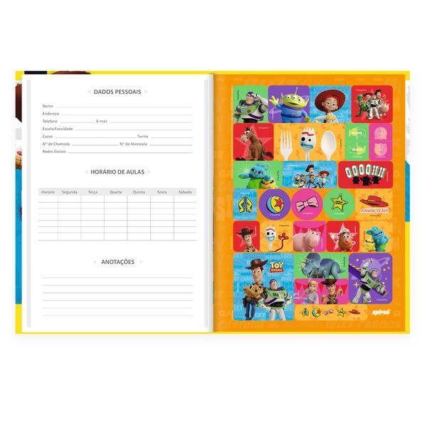 Caderno Universitário, Capa Dura Costurado, 80 folhas, Toy Story, 2645449, Spiral Toy - PT 1 UN Caderno Universitário, Capa Dura Costurado, 80 folhas, Toy Story, 2645449, Spiral Toy - PT 1 UN