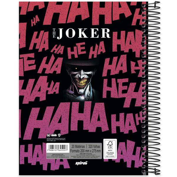 Caderno Universitário Capa Dura, 20 x 1, 320 Folhas, Joker, 2645227, Spiral Jok - PT 1 UN Caderno Universitário Capa Dura, 20 x 1, 320 Folhas, Joker, 2645227, Spiral Jok - PT 1 UN