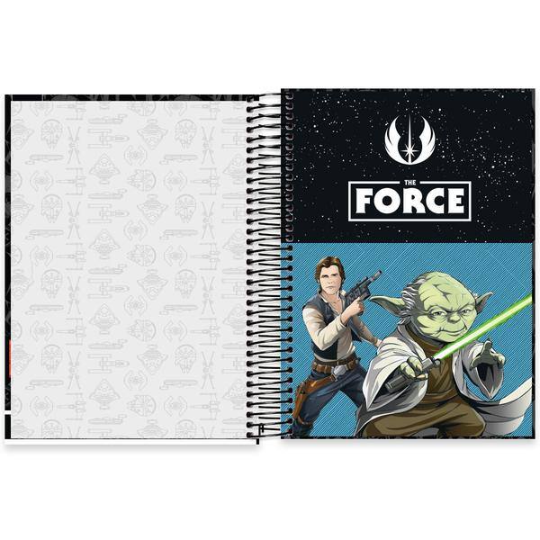 Caderno Universitário Capa Dura, 20 x 1, 320 Folhas, Star Wars, 2642943, Spiral Starw - PT 1 UN Caderno Universitário Capa Dura, 20 x 1, 320 Folhas, Star Wars, 2642943, Spiral Starw - PT 1 UN