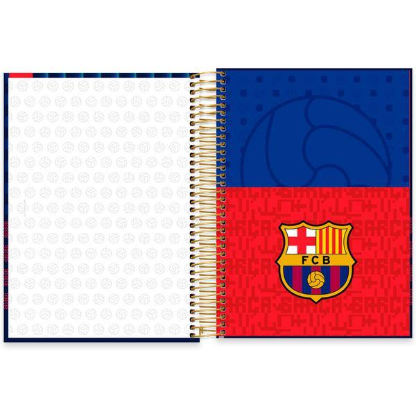 Caderno Universitário Capa Dura, 15 x 1, 240 Folhas, Barcelona FC, 2642844, Spiral Bc - PT 1 UN Caderno Universitário Capa Dura, 15 x 1, 240 Folhas, Barcelona FC, 2642844, Spiral Bc - PT 1 UN