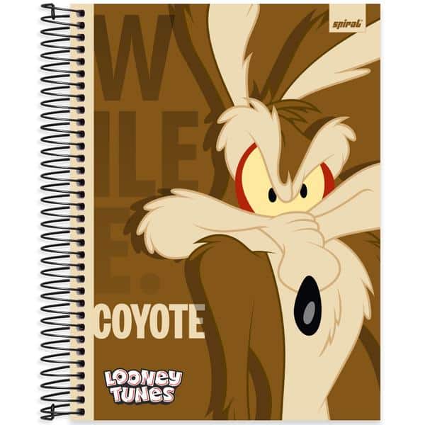 Caderno univ.capa dura 15x1 240fls L. Tunes 2640277 Spiral Lt PT 1 UN Caderno univ.capa dura 15x1 240fls L. Tunes 2640277 Spiral Lt PT 1 UN