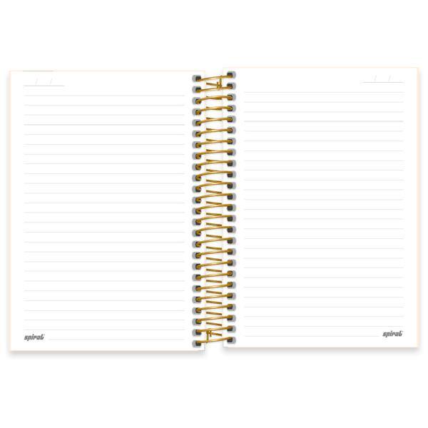 Caderno 1/4 espiral C.D. 160fls Princesas 2645753 Spiral Pn PT 1 UN