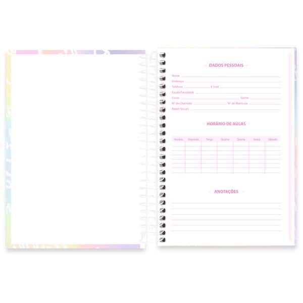 Caderno 1/4 Capa Dura, Espiral, 80 folhas, Barbie, 2645708, Spiral Brb - PT 1 UN Caderno 1/4 Capa Dura, Espiral, 80 folhas, Barbie, 2645708, Spiral Brb - PT 1 UN
