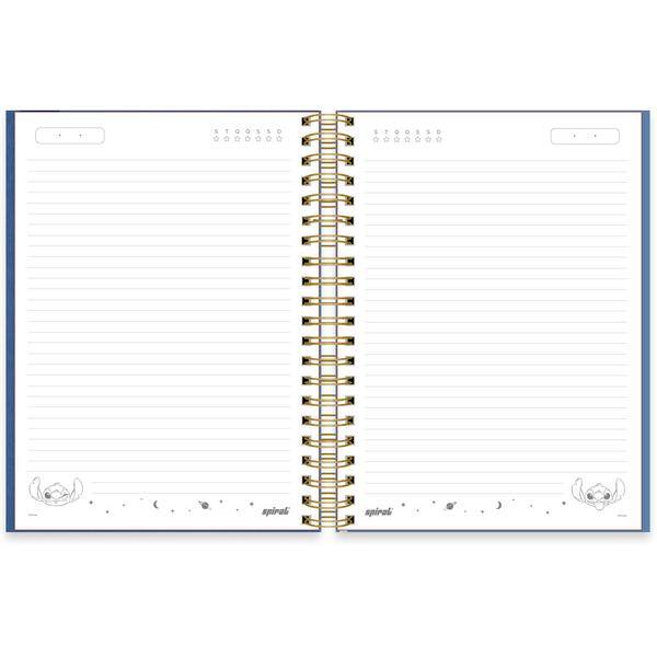 Caderno univ.capa dura 10x1 150fl Stitch 2645258 Spiral Ds PT 1 UN Caderno univ.capa dura 10x1 150fl Stitch 2645258 Spiral Ds PT 1 UN