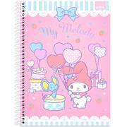 Caderno univ.capa dura 1x1 80fls H.Kitty Amig 2647283 Spiral Hka PT 1 UN