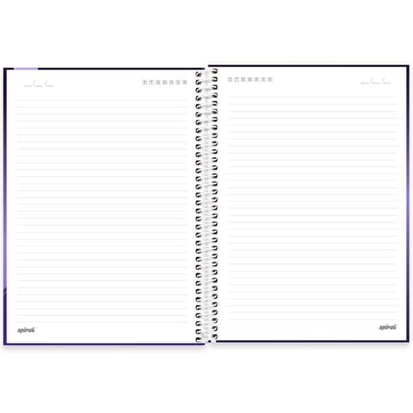 Caderno Universitário Capa Dura, 1 x 1, 80 Folhas, Hello Kitty e amigos, Kuromi, 2647290, Spiral Hka - PT 1 UN Caderno Universitário Capa Dura, 1 x 1, 80 Folhas, Hello Kitty e amigos, Kuromi, 2647290, Spiral Hka - PT 1 UN