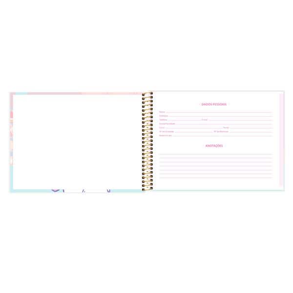 Caderno Cartografia e Desenho Capa Dura 48 Folhas, Gata Marie, 2643100, Spiral Mar - PT 1 UN