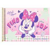 Caderno cartografia capa dura 48fl Minnie Cla 2645524 Spiral Mn PT 1 UN