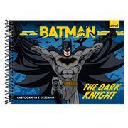 Caderno cartografia capa dura 80fls Bat. Kids 2643179 Spiral Btm PT 1 UN