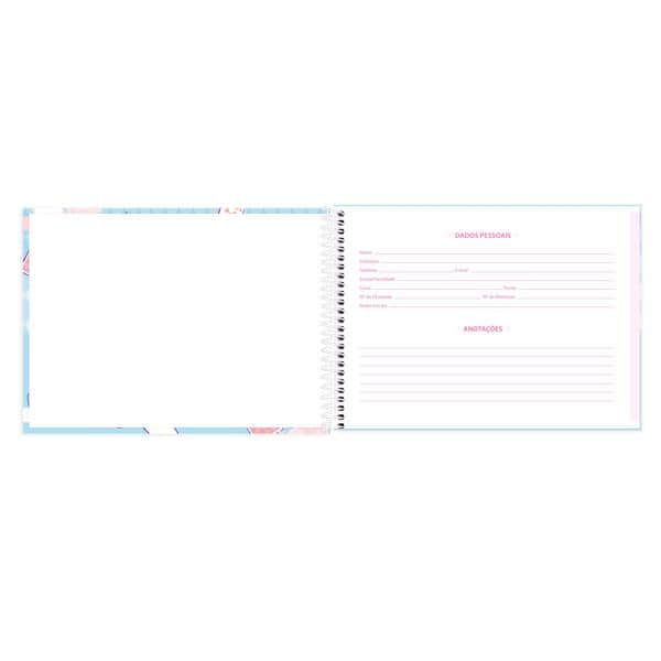 Caderno de cartografia e desenho, Capa dura, 80 folhas, Disney Clássicos, Alice no País das Maravilhas, 2645562, Spiral Cld - PT 1 UN