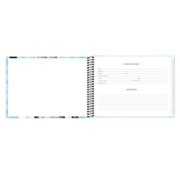 Caderno cartografia capa dura 80fls L. Tunes 2640901 Spiral Lt PT 1 UN Caderno cartografia capa dura 80fls L. Tunes 2640901 Spiral Lt PT 1 UN