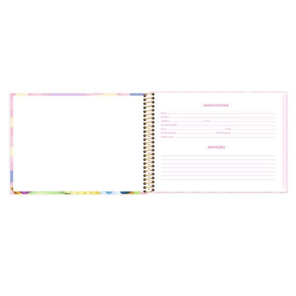 derno de cartografia e desenho, Capa dura, 80 folhas, Princesas Disney, 2643223, Spiral Pn - PT 1 UN