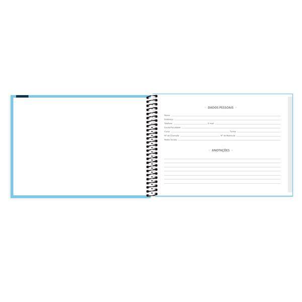 Caderno cartografia capa dura 80fls Môn Pets 2641021 Spiral Tdp PT 1 UN